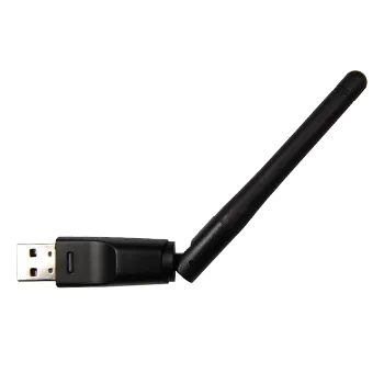 N150 USB wireless adapter with undetachable antenna