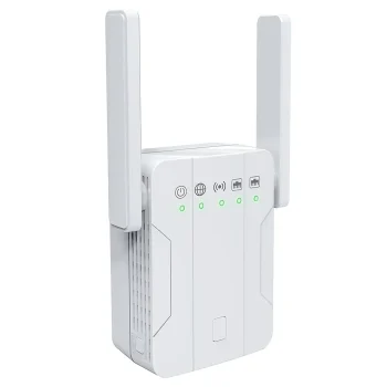 N300 wireless repeater with external antenna